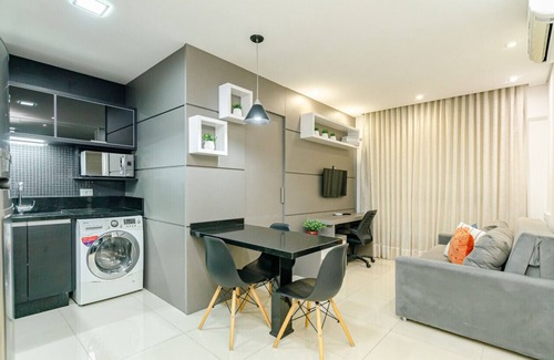 Matriz Apartment | 1 bedroom elegant and sophisticated lifespace Curitiba