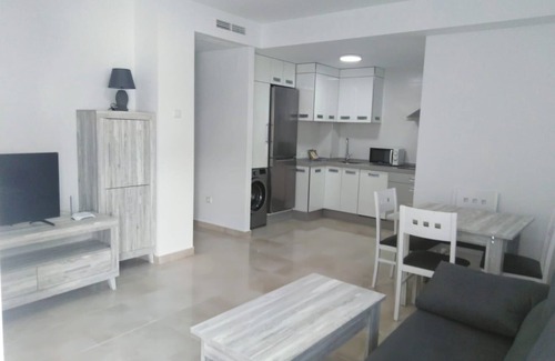 Zahara de los Atunes Apartment | 1 bedroom apartment in the village with pool and garage