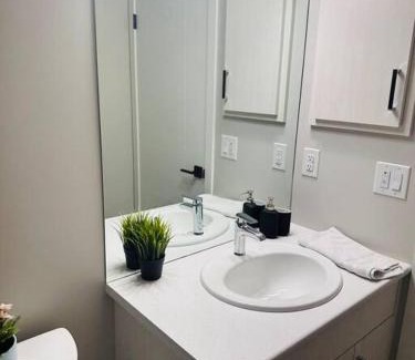 Transcona House | 1 Bedroom modern basement suite with private entrance