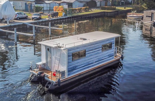 Oberhavel Boat Rental | 1 bedroom stunning ship in Hennigsdorf