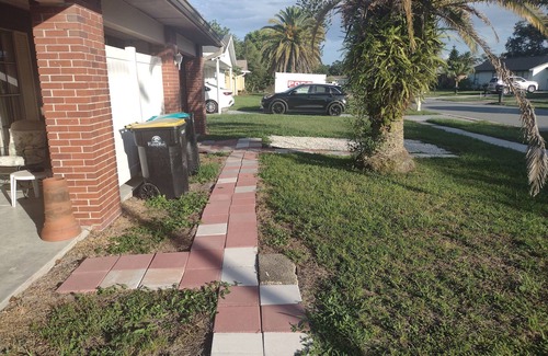 Interchange Square House | 1-bedroom unit with AC, large shed,WiFi , private living room in Palm Bay