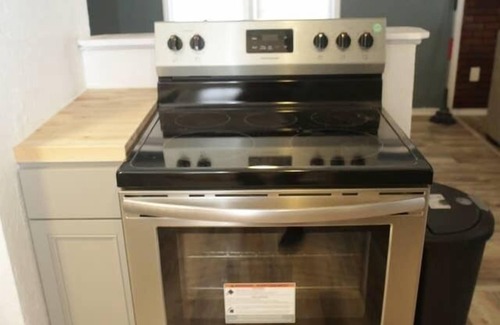 Lawton House | 1 bedroom with a fireplace close to base