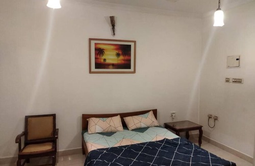 Sainagar Apartment | 1 BHK Luxury Apartment, Candolim with Pool (CD02)