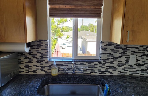 Ocean Beach House | 1 block from the beach, family friendly, w/private backyard & air conditioning