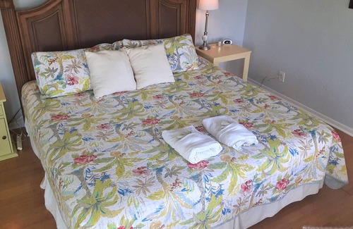 Flagler Beach House | 1 block to beach, backyard golf course views. Sleeps 5, Pet-friendly, low price!