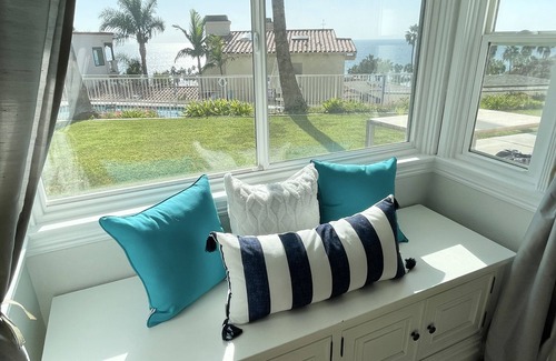 San Clemente Condo | 1 BR/2 BA Luxury Condo! Ocean & Pier Views! 4 min walk to beach!