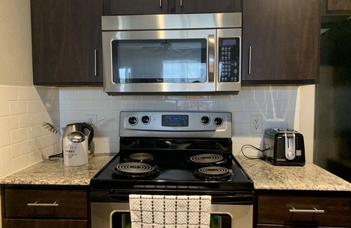Riverside Terrace Apartment | 1 BR @ Med Center with Hermann Park View