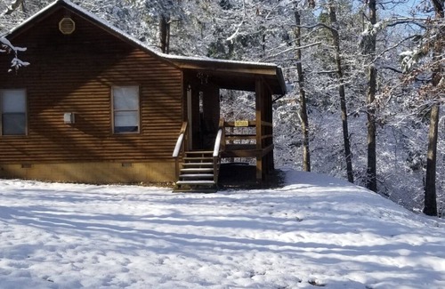 Eureka Springs Cabin | #1 - Cozy cabin in the Ozark Mountains, giant spa tub, romantic and peaceful!