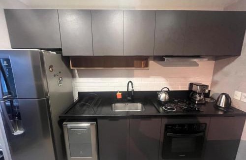 Petropolis Apartment | 1 Dorm - Alto Padrão - 16 Andar - Home Office