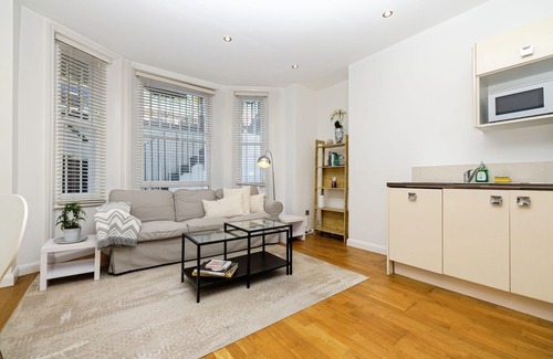 Earl's Court Apartment | 1 king bed/Fast wifi/Earls Court/2 pax/small pet friendly