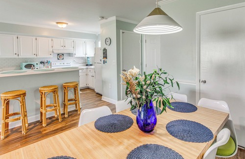 North Myrtle Beach Condo | 1 Mi to Cherry Grove Beach: Quiet Escape w/Deck