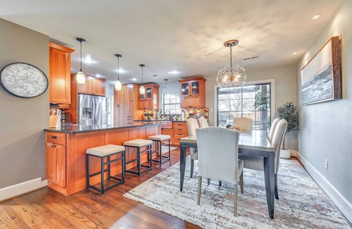 McKinney House | 1 Mi to Historic Dtwn: McKinney Home w/Hot Tub!