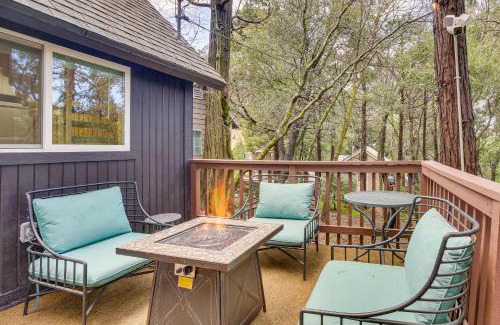 Crestline Apartment | 1 Mi to Lake Cozy Crestline Cabin with Hot Tub!