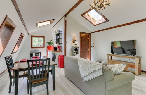 Milanville Apartment | 1 Mi to River: Pet-Friendly Studio in Milanville!