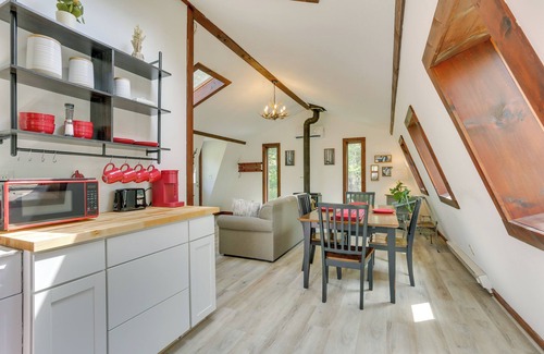 Milanville Apartment | 1 Mi to River: Pet-Friendly Studio in Milanville!