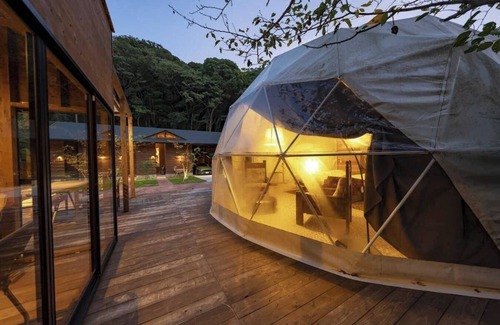 Sumoto RV Rental | 1 night 2 meals included Dome tent | 5 people |/Sumoto City Hyōgo