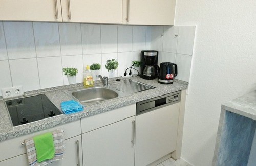 Herford House | 1 room apartment HERFORD CENTER renovated, new furniture, well equipped