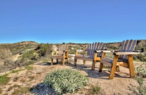 Aguanga Cabin | 10 Acres Near Wineries: Pool, View, Dog-friendly, BBQ - Orange Cabin by Ranch Life Getaway