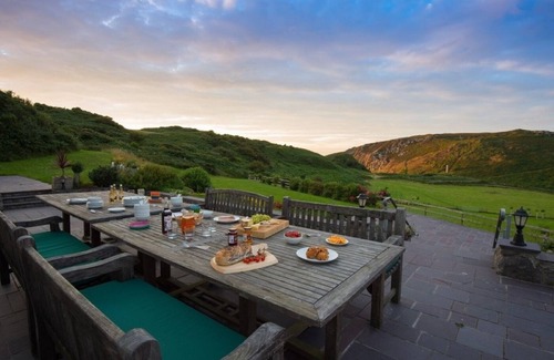 Cemaes Bay House | 10 bed luxury country house with private beach, 168 acre coastal estate & hottub