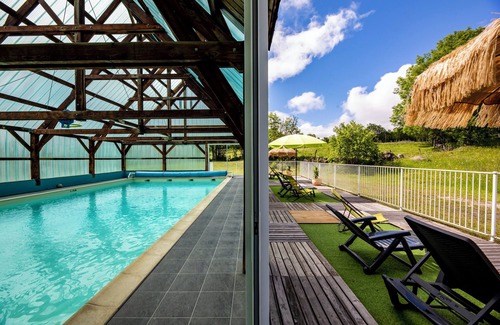 Montgreleix Ski Chalet | 10-seater waterside chalet, calm and serenity in the heart of Cantal