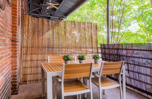 Downtown Apartment | 100 Year-Old Historic Brick 2BR Loft -Large Patio1