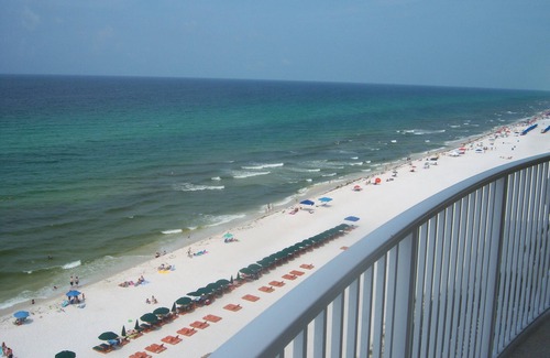 West Panama City Beach Condo | #1010 End Unit, Sleeps 8-Amazing Views of Sunrises & Sunsets, Chairs included