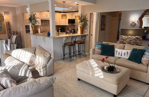 Shipyard Plantation Villa | 108 Beachwalk Pet Friendly Condo, Steps to the Beach!