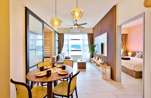 Downtown Kota Kinabalu Apartment | #12 Jesselton Quay City Pads Seaview by Zeluxo