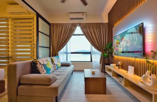 Downtown Kota Kinabalu Apartment | #12 Jesselton Quay City Pads Seaview by Zeluxo