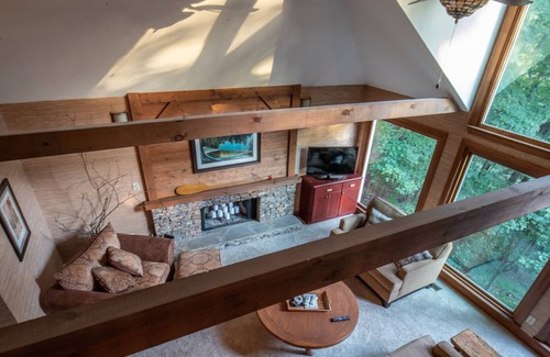 Big Canoe Ski Chalet | 12 person Mountain Retreat - THE WOODS at Big Canoe