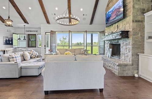 Waxahachie Other | 120 Acre 3000 SqFt Farmhouse: Wedding, ATV, Creek, Walk Trail, Volleyball, Sauna