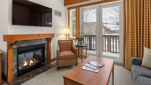 Stowe Area Resort | 1214 The Lodge At Spruce Peak Ski in Ski Out Studio Spruce Peak By Stowe Mountain Rentals