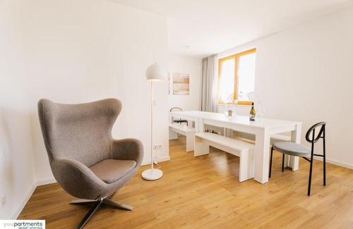 Handorf Apartment | 124 QM - Exklusiv & Top angebunden - Werse Loft by youpartments