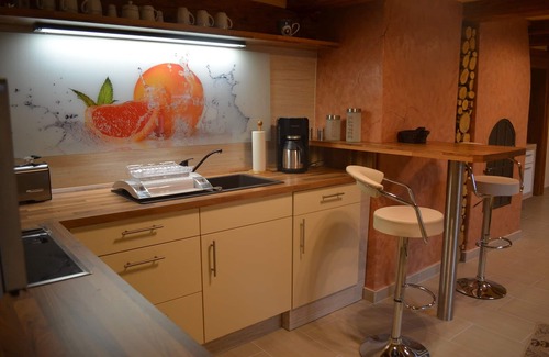 Blankenburg Apartment | 125m² vacation apartment below the castle, with a view over the Harz foreland