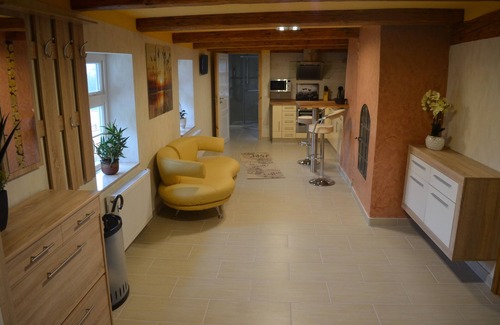 Blankenburg Apartment | 125m² vacation apartment below the castle, with a view over the Harz foreland