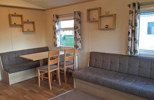 York House | 12ft-wide caravan with one double and two twin.