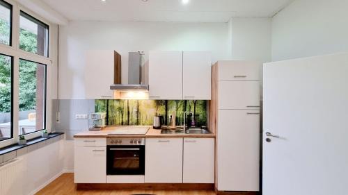 Luenen Apartment | 135m²-Apartment I max. 8 Gäste I Zentral I Küche I Balkon I Parken I WLAN