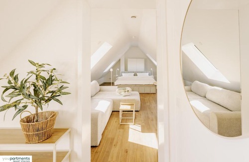 Handorf Apartment | 139 QM - Exklusiv auf 2 Etagen - Werse Loft by youpartments