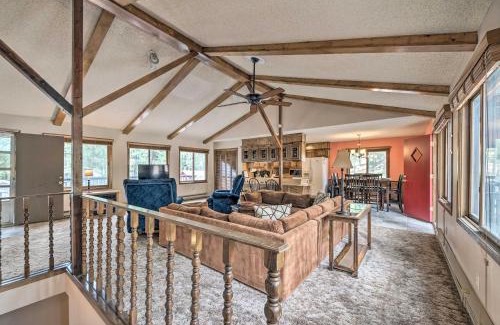 Ruidoso House | 14 Mi to Ski Apache Ruidoso Home with Deck and Grill!