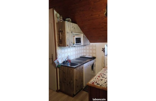 Risoul Apartment | 150M from the slopes apartment 6pers 1 bedroom + 1 cabin