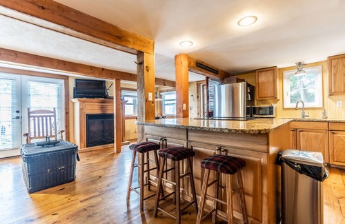Town of Jerusalem House | 165+ private feet of direct lake frontage, with dock, grill, kayak