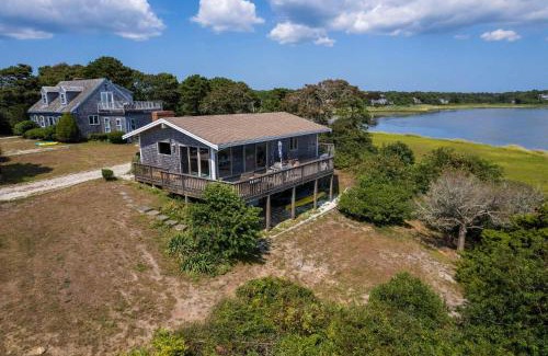 West Chatham House | 16612 - Stunning Home with Wraparound Deck Views of Bucks Creek and Nantucket Sound