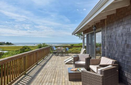 West Chatham House | 16612 - Stunning Home with Wraparound Deck Views of Bucks Creek and Nantucket Sound