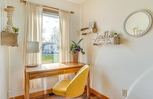 Connersville House | 17 Mi to Brookville Lake Home with In-Unit Laundry