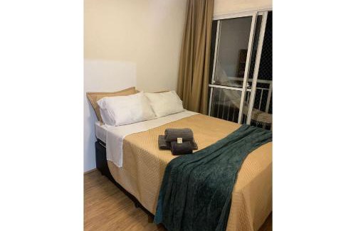 Socorro Apartment | 1702 Expo Transamérica - Vista para Represa - Varanda