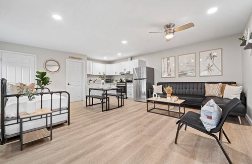 Ocean Beach Apartment | 175 Steps to Beach! Renovated 1BR w/Parking & Patio