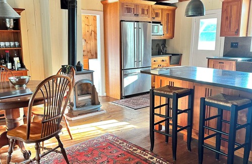 Harpersfield House | 1790 SugarMaple Farmhouse: Sauna/115 Acres