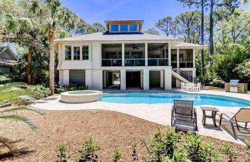 Sea Pines House | 18 South Beach Lane 4 BR Home Sea Pines