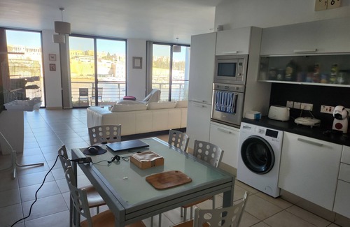 Birgu Apartment | 180 degrees beautiful view, at St. Angelo Mansions, Birgu [ Vittoriosa ] Malta