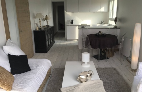 Arcachon Apartment | 180° sea view-Terrace-Rooftop-Plage-City center-Fiber-Netflix-Clim-Garage